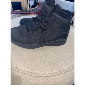 Shaq Youth Black basketball sneakers Sz 2.5D